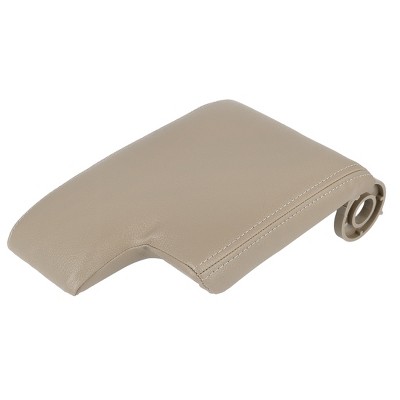 Unique Bargains Center Console Box Cover Armrest Leather for BMW M3 318i 330i 325i 323i 98 Beige
