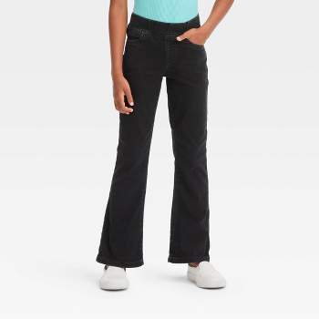 Girls' Mid-Rise Pull-On Flare Jeans - Cat & Jack™