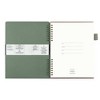 Altitude 160pg Ruled Journal with Folder Cover 7"x9" Dark Sage Arch - 4 of 4