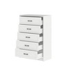 FUFU&GAGA Rustic 5 - Drawer Vertical Storage Chest Dresser Organizer-Bedroom Organizer with Anti - Tipping Device - 4 of 4