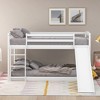Twin Over Twin Bunk Bed with Convertible Slide and Ladder - 3 of 4