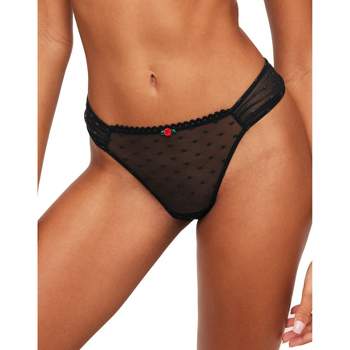 Adore Me Women's Jenni Bikini Panty M / Jet Black. : Target