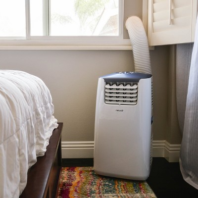 Newair 14,000 BTU White and Blue Gray Portable Air Conditioner and Heater