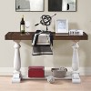 Sofa Tabe 30inch height pedestal table leg Farmhouse Design Retro Design Living room - 3 of 4
