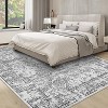 Hallway Runner Rug Machine Washable Vintage Distressed Rug Indoor Carpet - 3 of 4