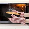 REGALWOVEN Soft Oven Mitts, Heat-Resistant Cooking Gloves, Thick Cotton Lining, Flexible Gripping for Baking, Kitchen Mitts 2Pcs - 4 of 4
