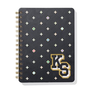 Kendra Scott Varsity Letter Planner - Black - 1 of 4