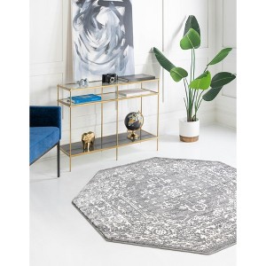 Unique Loom Boston Collection Area Rug - Medallion - 1 of 4