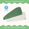 Microfiber Turbie Twist 2 Pack (Kashmir, Frosted Mint) - 3 of 4