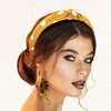 Unique Bargains Women's Polka Dot Knotted Headband 1 Pc - 4 of 4