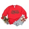 Simply Sage Market Whimsical Merry Christmas Sweatshirt - 3 of 4