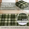 Nasitip Washable Rug -Modern Plaid Area Rug Non Slip Soft Rugs for Bedroom Home Office Dining Room - 2 of 4