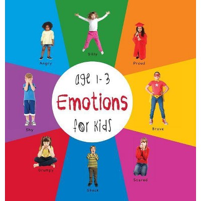 Emotions for Kids age 1-3 (Engage Early Readers - by  Dayna Martin (Hardcover)