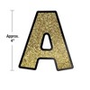 Carson Dellosa Education Sparkle + Shine Gold Glitter Combo Pack EZ Letters, 4-inch, 219 Pieces Per Pack, 2 Packs - 4 of 4