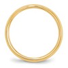 Black Bow Jewelry 6mm 14K White or Yellow Gold Knife Edge Comfort Fit Band - 2 of 4