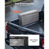 VEVOR Truck Bed Tool Box, Heavy Duty Aluminum Tool Box with Tread Patterns, Storage Toolbox Chest Organizer with Lock and Key, 34x12x15.4 in, Silver - 4 of 4