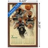 Trends International NBA Milwaukee Bucks - Damian Lillard 24 Framed Wall Poster Prints - 3 of 4