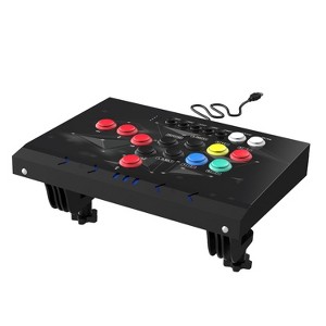 NBCP Vewlix Layout Arcade Fight Stick - Turbo Enabled for PS3, Nintendo Switch, PC Windows (7/8/10/11), Android TV Box,Raspberry Pi,NEOGEO Mini - 1 of 4