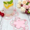 Wrapables Cherry Blossom Coasters for Cups and Drinks (Set of 2) - 3 of 4