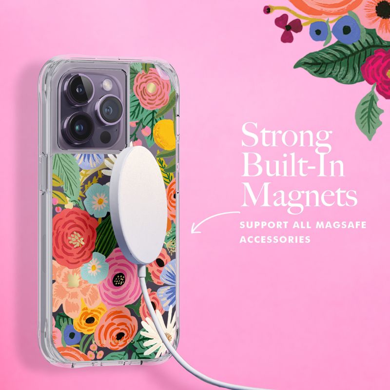 Rifle Paper Co. Apple iPhone 14 Pro MagSafe Compatible Floral Case, 6 of 9