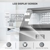 Automatic Commercial Ice Maker, 48 Pounds Storage Capacity, Freestanding Stainless Steel Machine with LCD Panel for Party/Bar/Restaurant - 4 of 4