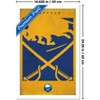 Trends International NHL Buffalo Sabres - Logo 25 Framed Wall Poster Prints - 3 of 4