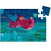 Djeco Edmond The Dragon Silhouette Jigsaw Puzzle, 24 Pieces, 16 x 12 inches, Ages 3 and Up - 2 of 2