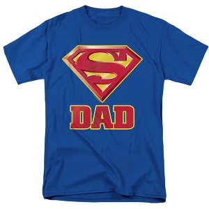 Superman Super Dad Adult T-Shirt - 1 of 4