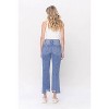 Women's Norah High Rise Frayed Hem Straight Jeans - FLYING MONKEY - 2 of 4