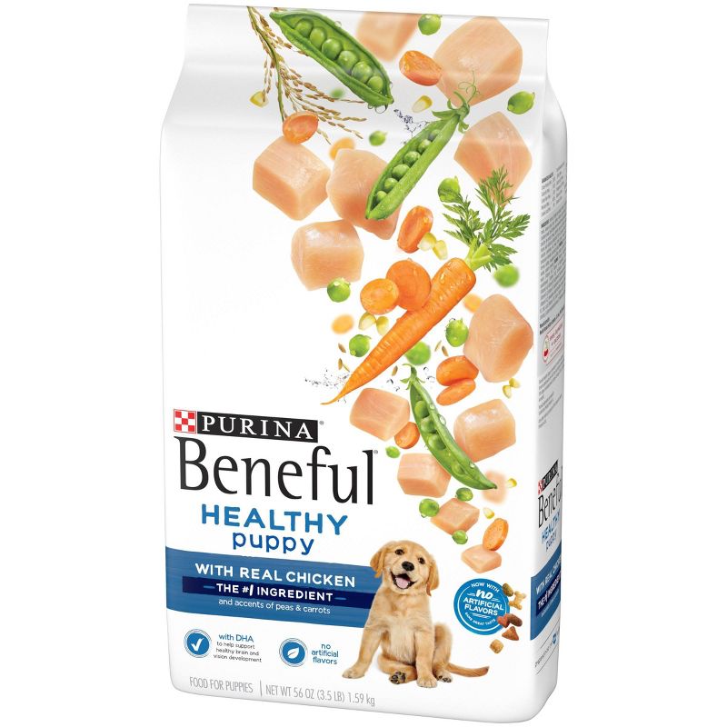 Purina Beneful with Real Chicken Healthy Puppy Dry Dog Food, 6 of 8