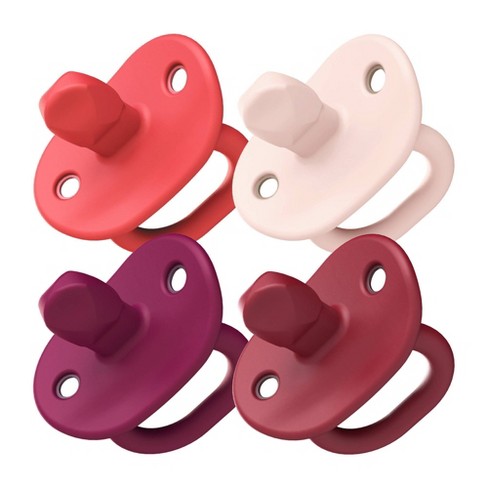 Boon Jewl Stage 2 Pacifiers Pink 4pk Target