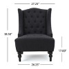 Christopher Knight Home Toddman Contemporary Upholstered Wingback Club Chair - image 4 of 4