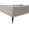 Manhattan Comfort Crosby Modern Velvet Upholstered Bed - 4 of 4