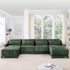 Christopher Knight Home Kay 142" Chenille Upholstered U-Shape Sectional Sofa - 2 of 4