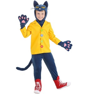 HalloweenCostumes.com Deluxe Pete the Cat Kid's Costume - 1 of 4