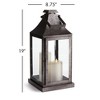 Plum & Post Barrington Outdoor Lantern 19" - 4 of 4