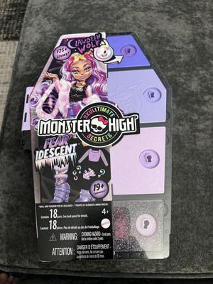Monster High Boneca de Modae Conjunto , Clawdeen Wolf, Skulltimate Sec