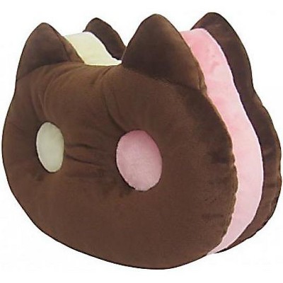 cookie cat pillow