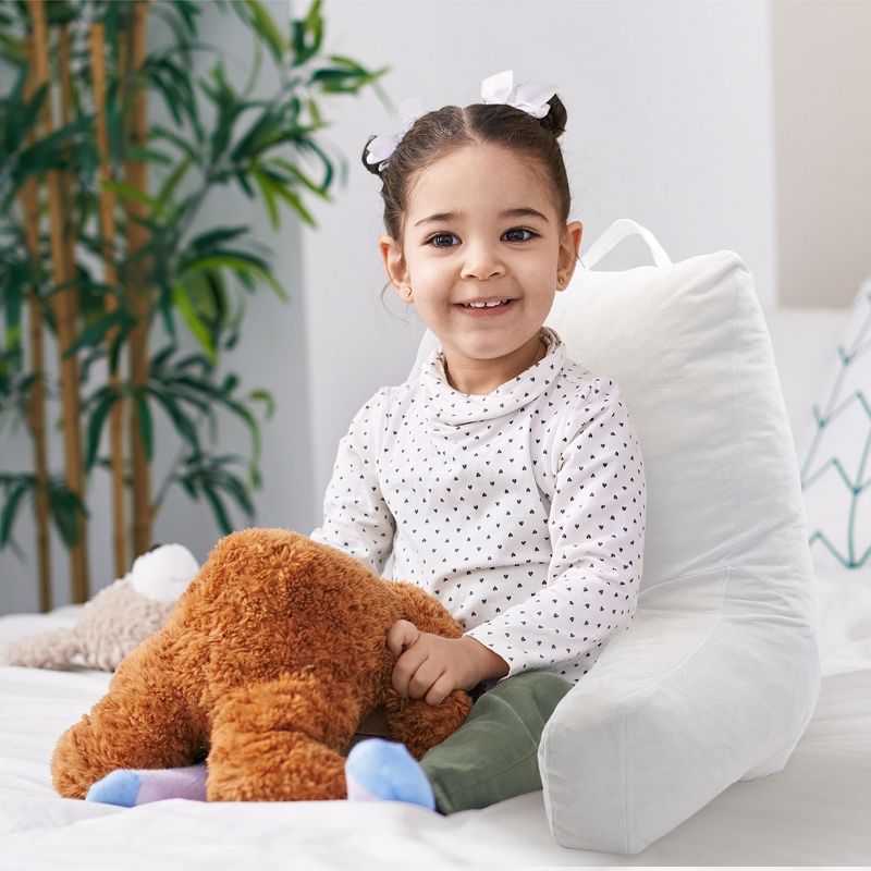 Cheer Collection Kids Size Reading Pillow with Arms, 2 of 11