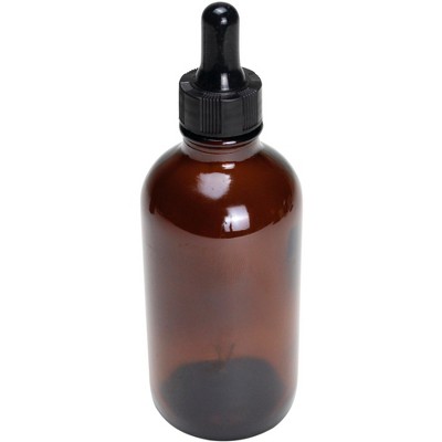 United Scientific Boston Round Amber Flint Bottles, 120 mL, Pack of 12