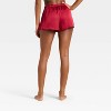 Women's Satin Pajama Shorts - Auden™ - 2 of 3