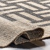 Nuloom Saskia Southwestern 5x8 Jute Indoor Area Rug for Dining Room Rug Neutral Rug Living Room Rug, Ivory - 4 of 4