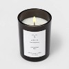 8oz Glass Jar Zodiac Candles Black - Threshold™ - 2 of 2