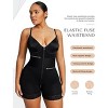 SHAPELLX Bodysuit for Women Tummy Control Shapewear Butt Lifter Deep V Neck Body Shaper Fajas Colombianas Sculpting Body Suit-Black 38 - 3 of 3