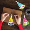 Big Dot of Happiness Gnome Birthday - Happy Birthday Decorations - Tree Ornaments - Set of 12 - 3 of 4