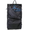 Amerileather Leather Three-suit Garment Bag - Black (#2435-0) - 3 of 4