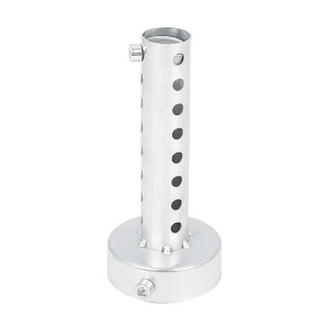 Unique Bargains Universal Motorcycle Exhaust Can Muffler Pipe Insert Baffle Can Removable Silver Tone - 1 of 4