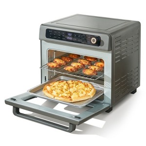 Mojgar Air Fryer Toaster Oven, 25L Convection Oven,  Stainless Steel Toaster Ovens Countertop Combo with Grill - 1 of 4