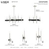 Livex Lighting Denmark 3 - Light Wall Light in  Brushed Nickel - 3 of 4