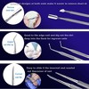 LOVELAY CREATIONS 6-Piece Toenail File and Lifters Set - 3 of 4